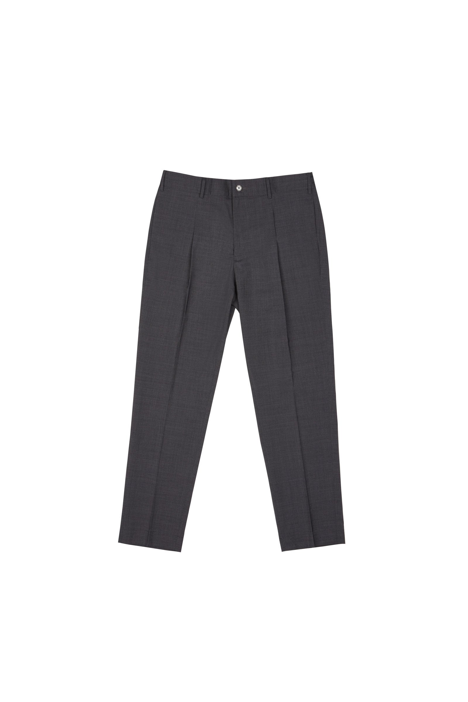 Pantalone uomo in lana grigio - foto 2