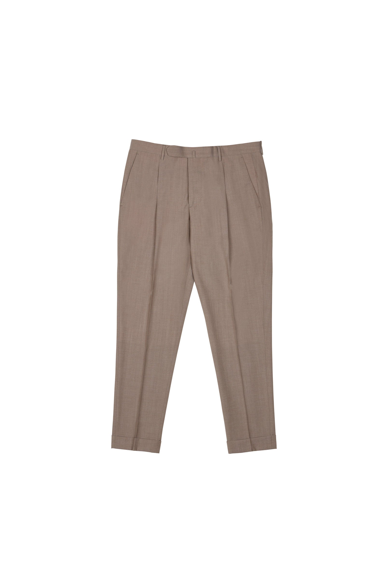 Pantalone pied de poule marrone - foto 1