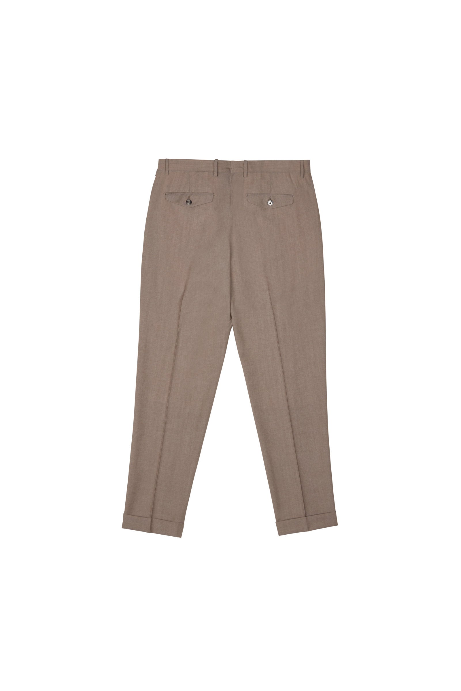 Pantalone pied de poule marrone - foto 2