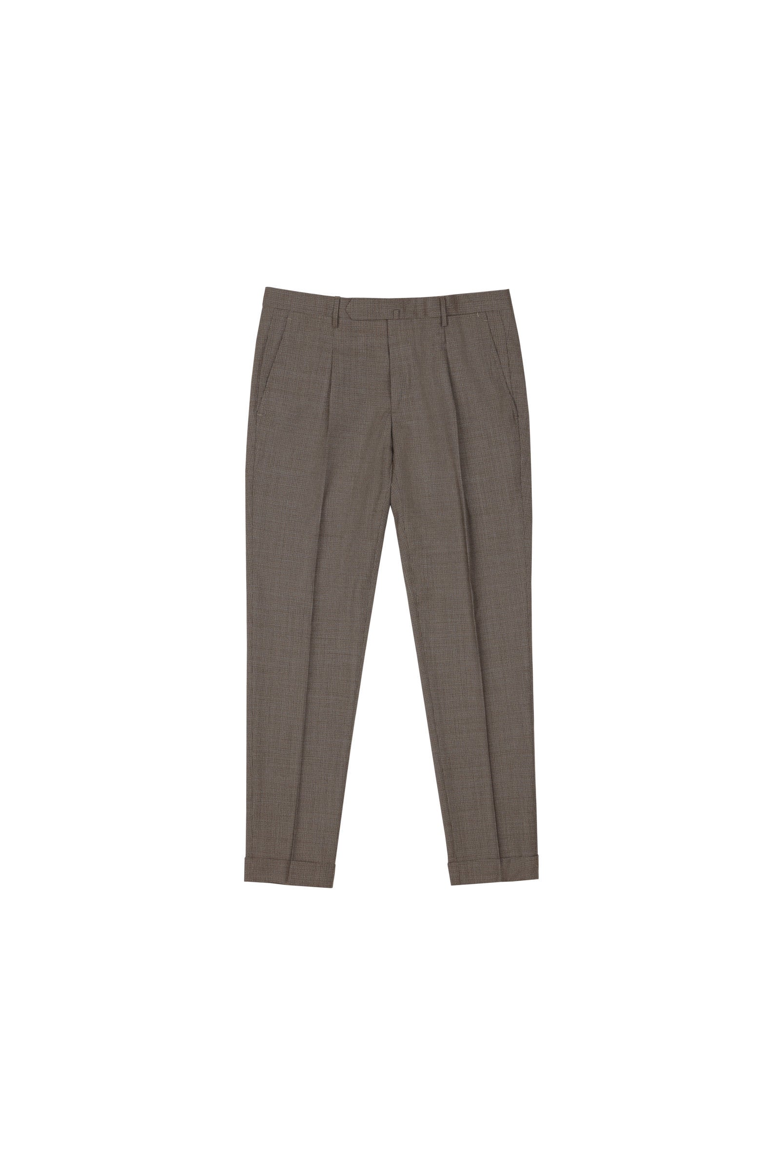 Pantalone pied de poule grigio - foto 1