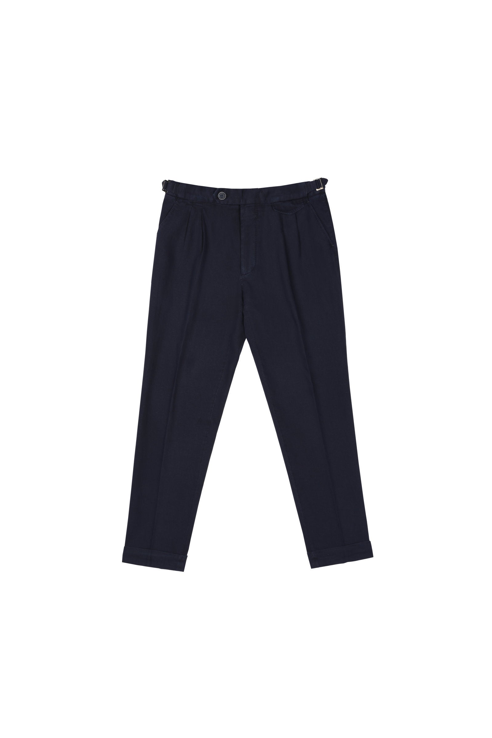 Pantalone classico in lana blu - foto 1