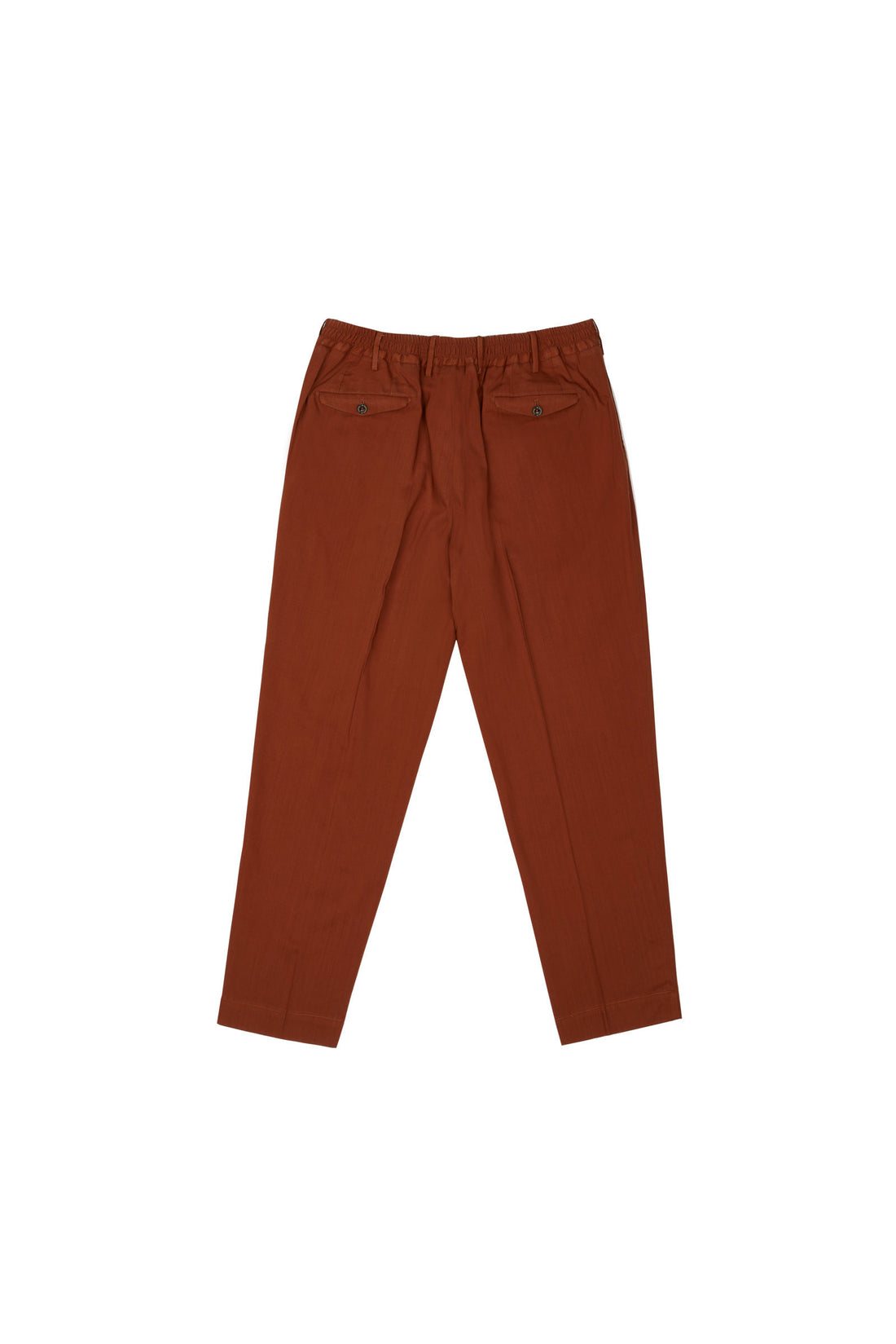 Pantalone in cotone ruggine - foto 1